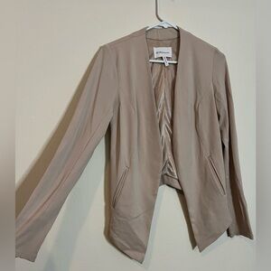 BCBG tan blazer, small